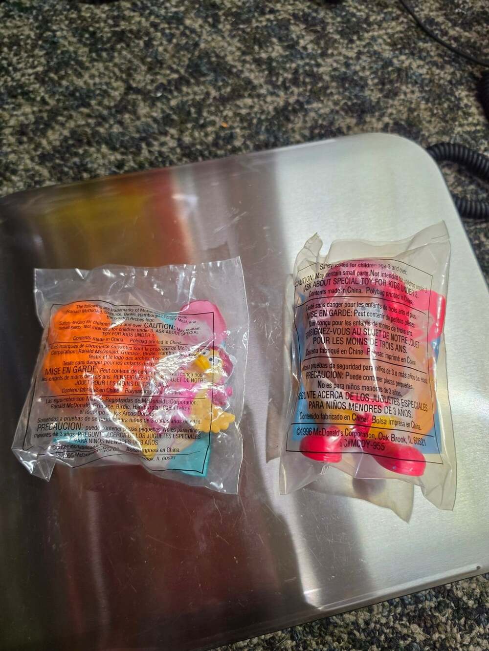 Mcdonald's Happy Meal Toy Lot Vintage 1995 1996